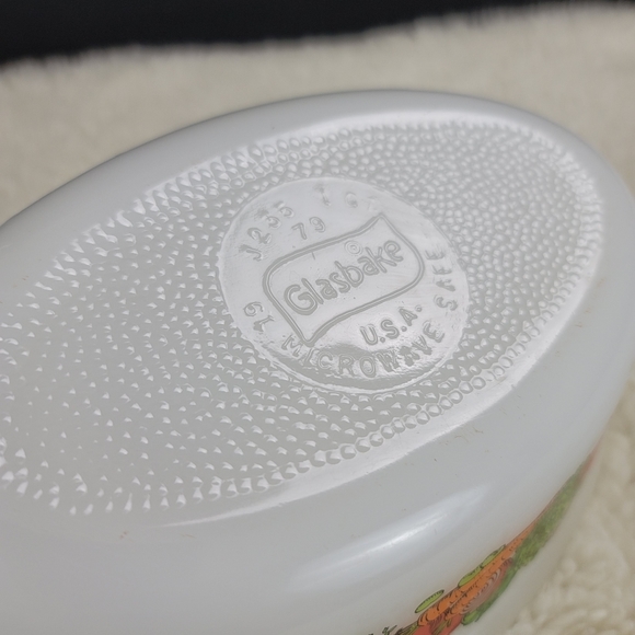 Vtg Glasbake J235 Vegetable Casserole Baking Dish - Picture 2 of 14